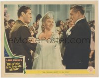6w1105 MARRIAGE IS A PRIVATE AFFAIR LC #4 1944 Lana Turner & John Hodiak at their wedding!!