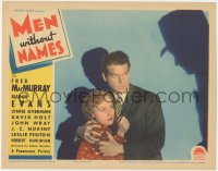 6w1111 MEN WITHOUT NAMES LC 1935 government agent Fred MacMurray & Madge Evans by creepy shadow!