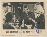 6w1115 MISFITS LC #4 1961 Clark Gable, sexy Marilyn Monroe, Thelma Ritter, Eli Wallach, John Huston