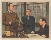 6w1125 MR. MOTO'S GAMBLE LC 1938 Asian detective Peter Lorre between Harold Huber & creepy guy!
