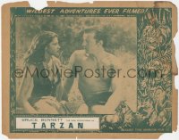 6w1144 NEW ADVENTURES OF TARZAN LC R1940s great close up of Bruce Bennett & sexy Ula Holt!