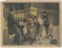 6w1156 NUT LC 1921 inventor Douglas Fairbanks with mob of kids & Marguerite De La Motte!
