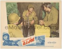 6w1309 STORY OF G.I. JOE LC #6 R1949 young Robert Mitchum in William Wellman World War II classic!