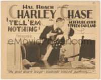 6w0713 TELL 'EM NOTHING TC 1926 divorce lawyer Charlie Chase, directed by Leo McCarey, ultra rare!