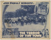 6w1330 TERROR OF TINY TOWN LC 1938 Jed Buell's Midgets on stagecoach held at gunpoint, rare!