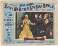 6w1333 THERE'S NO BUSINESS LIKE SHOW BUSINESS LC #7 1954 O'Connor, Ray & Gaynor watch Merman sing!