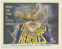 6w0717 THREE STOOGES MEET HERCULES TC 1961 Moe Howard, Larry Fine & Joe DeRita with Samson Burke!