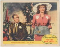 6w1397 YOU WERE NEVER LOVELIER LC 1942 beautiful Rita Hayworth tells Fred Astaire she loves him too!