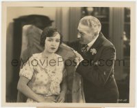 6w0145 DOOMSDAY 8x10.25 still 1928 Lawrence Grant helps sad Florence Vidor put on her coat!