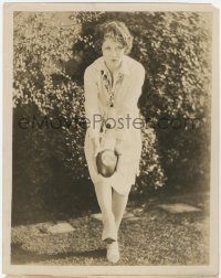 6w0150 DOROTHY DWAN 8x10.25 still 1926 the pretty actress holding a football with her picture on it!