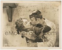 6w0477 WEDDING MARCH 8x10.25 still 1928 Fay Wray tries to resist a kiss from wet Matthew Betz!
