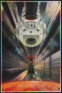 6x0007 2001: A SPACE ODYSSEY group of 4 art prints 2017-2019 Mondo, Tong, Woodson, Greg, Pelcer!