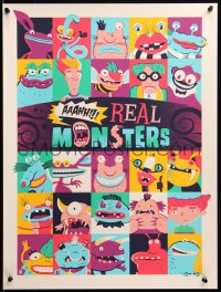 6x0063 AAAHH REAL MONSTERS #24/175 18x24 art print 2016 Mondo, art by Dave Perillo, first edition!