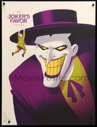 6x0247 BATMAN: THE ANIMATED SERIES #80/175 18x24 art print 2014 Mondo, Joker's Favor, regular ed.!