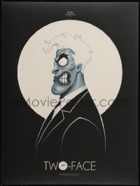 6x0280 BATMAN: THE ANIMATED SERIES #10/225 2-sided 18x24 art print 2020 Mondo, Two Face, 1st edition!