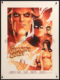 6x0253 BATMAN: THE ANIMATED SERIES #2/275 18x24 art print 2018 Mondo, Demon's Quest, regular edition!