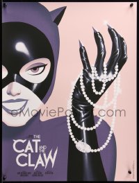 6x0263 BATMAN: THE ANIMATED SERIES #2/150 18x24 art print 2018 Mondo, The Cat & the Claw, variant!