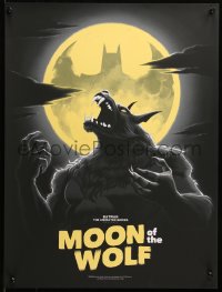 6x0277 BATMAN: THE ANIMATED SERIES #10/125 18x24 art print 2020 Mondo, Moon of the Wolf, variant!