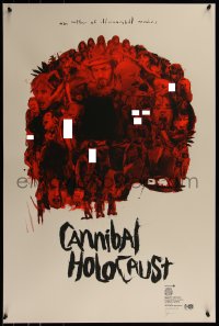 6x0399 CANNIBAL HOLOCAUST #230/250 24x36 art print 2015 Mondo, horror art by Jock, regular edition!