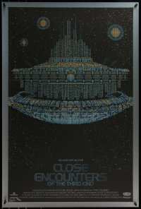 6x2122 2nd CHANCE! - CLOSE ENCOUNTERS OF THE THIRD KIND signed #259/300 24x36 art print 2011 Slater, blue edition!
