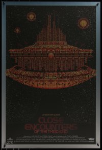 6x0453 CLOSE ENCOUNTERS OF THE THIRD KIND signed #88/100 24x36 art print 2011 Slater, red edition!