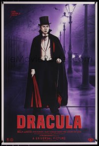 6x0594 DRACULA #2/125 24x36 art print 2019 Mondo, creepy Bela Lugosi by Sara Deck, variant edition!