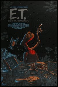 6x0617 E.T. THE EXTRA TERRESTRIAL #2/325 24x36 art print 2017 Mondo, Jonathan Burton, regular ed.!