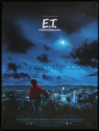 6x2154 2nd CHANCE! - E.T. THE EXTRA TERRESTRIAL #3/325 18x24 art print 2017 Mondo, Elliott over city by Jim Titus!