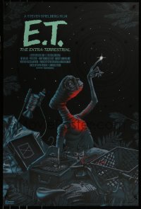 6x0618 E.T. THE EXTRA TERRESTRIAL #175/175 24x36 art print 2017 Mondo, Jonathan Burton, variant ed.!