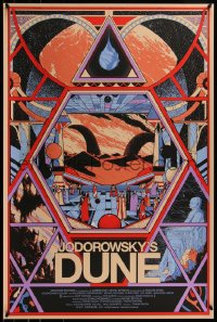 6x1041 JODOROWSKY'S DUNE #2/290 24x36 art print 2012 Mondo, art by Kilian Eng, first edition!