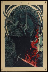 6x2233 2nd CHANCE! - LORD OF THE RINGS: THE RETURN OF THE KING #11/85 24x36 art print 2013 Witch King & Fell Beast, var.!