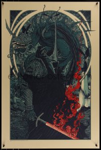 6x1174 LORD OF THE RINGS: THE RETURN OF THE KING #5/85 art print 2013 Witch King & Fell Beast, var.!