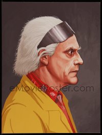 6x1243 MIKE MITCHELL signed #10/60 12x16 art print 2013 by the artist, Doc Brown, 1st edition, Mondo