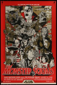 6x1352 MONSTER SQUAD #439/450 24x36 art print 2009 Mondo, art by Tyler Stout, red edition!