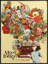 6x1356 MOOD INDIGO signed #115/145 18x24 art print 2014 Mondo, Landland, first edition!