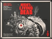 6x1393 NIGHT OF THE LIVING DEAD #2/100 18x24 art print 2017 Mondo, Gary Pullin art, variant edition!