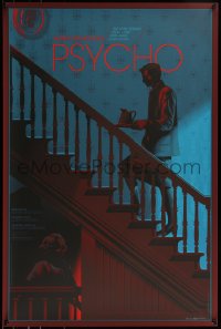 6x2266 2nd CHANCE! - PSYCHO signed #12/325 24x36 art print 2014 by artist Laurent Durieux, Mondo, first edition!