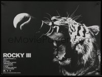 6x2284 2nd CHANCE! - ROCKY III #3/295 18x24 art print 2012 Mondo, wild Jay Shaw boxer tiger art, first edition!