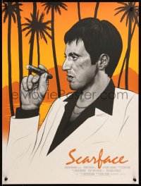 6x1633 SCARFACE #144/150 18x24 art print 2013 Mondo, Al Pacino by Mike Mitchell, variant edition!