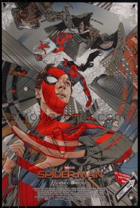 6x1720 SPIDER-MAN: HOMECOMING #2/275 24x36 art print 2017 Mondo, Martin Ansin, variant edition!
