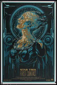 6x1751 STAR TREK: FIRST CONTACT #132/210 24x36 art print 2010 Mondo, Ken Taylor, regular edition!