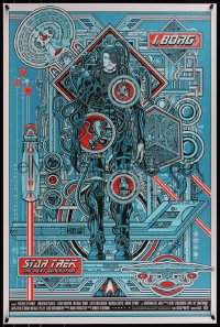 6x1752 STAR TREK: THE NEXT GENERATION #2/250 24x36 art print 2011 Mondo, I, Borg, regular edition!
