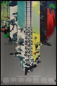 6x1771 STAR WARS signed #22/325 24x36 art print 2016 by Tong, Military Forces of the Galctic Empire!