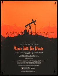 6x1861 THERE WILL BE BLOOD #71/375 18x24 art print 2010 Mondo, Alamo Drafthouse, Olly Moss!
