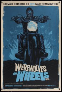 6x1991 WEREWOLVES ON WHEELS #4/65 24x36 art print 2011 Mondo, Justin Erickson, variant edition!