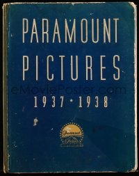 7a0223 PARAMOUNT 1937-38 hardcover campaign book 1937 great art of W.C. Fields, Mae West & much more!