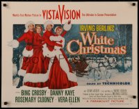 7a0378 WHITE CHRISTMAS style A 1/2sh 1954 Bing Crosby, Danny Kaye, Rosemary Clooney, Vera-Ellen