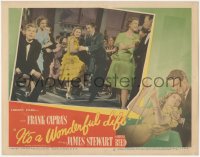 7a0432 IT'S A WONDERFUL LIFE LC #3 1946 James Stewart & Donna Reed dancing at party, Frank Capra!