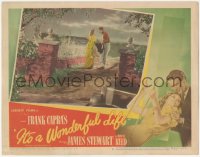 7a0437 IT'S A WONDERFUL LIFE LC #8 1946 James Stewart & Donna Reed flashback, Frank Capra classic