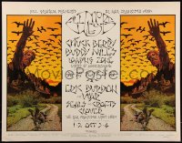 7a0122 CHUCK BERRY/BUDDY MILES/LOADING ZONE/ERIC BURDON/SEALS & CROFTS/CLOVER 22x28 music poster 1970